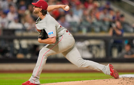 Nola dominates Mets in 3-0 win as Phillies tie Cubs for top NL wild card
